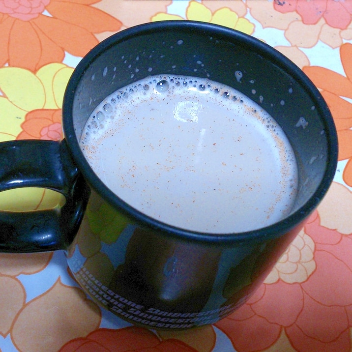 スキムミルクで作るシナモンカフェオレ